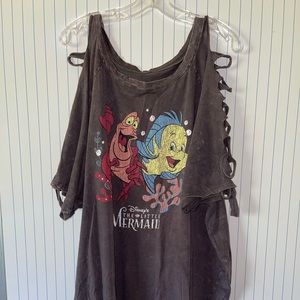 Torrid Sz6 Little Mermaid Tee